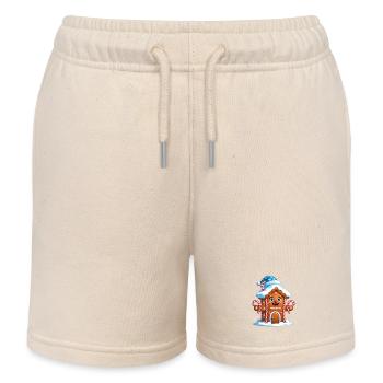 Pain d’épices Festhaus Fröhlich - Short de jogging enfant bio Stanley/Stella - écru doux - Devant