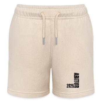 Abitur 2026 - Short de jogging enfant bio Stanley/Stella - écru doux - Devant