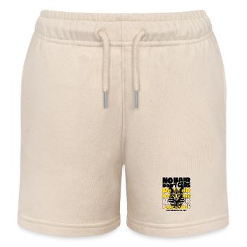 No Hair Don't Care Sphynx Cat - Kinder Organic Joggingshorts Mini Bolter von Stanley/Stella - Natur - Vorne