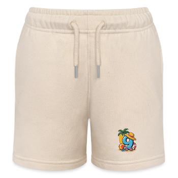 9. Geburtstagsurlaub 9 Jahre - Kinder Organic Joggingshorts Mini Bolter von Stanley/Stella - Natur - Vorne