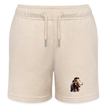 Mammut Wollhaarmammut Eiszeit Mammuts Süßes Mammut - Kinder Organic Joggingshorts Mini Bolter von Stanley/Stella - Natur - Vorne