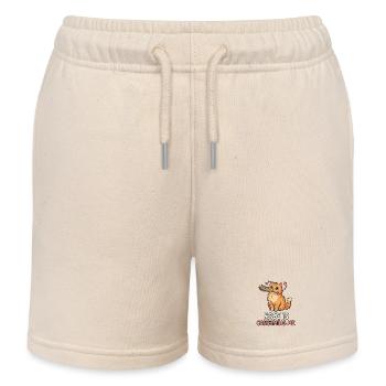Wut verzehrt mich, süßes Katzen-Meme - Kinder Organic Joggingshorts Mini Bolter von Stanley/Stella - Natur - Vorne