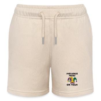Carnival Prince on Tour – Carnival Costume - Kids Organic Sweat Shorts by Stanley/Stella - soft Ecru - Front