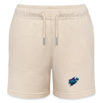 Ping Pong - Tennis de Table - Kids Organic Sweat Shorts by Stanley/Stella - soft Ecru - Front