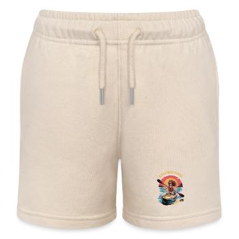 Cadeaux Girls Who Kayak Heaven Design - Short de jogging enfant bio Stanley/Stella - écru doux - Devant