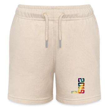 LIMITED EDITION 2019 7 JAHRE 7. GEBURTSTAG - Kinder Organic Joggingshorts Mini Bolter von Stanley/Stella - Natur - Vorne