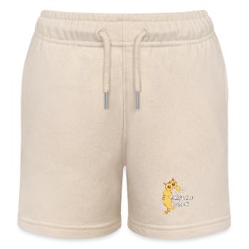 Favorite Blanket Thief Official Sleep Shirt - Kids Organic Sweat Shorts by Stanley/Stella - soft Ecru - Front
