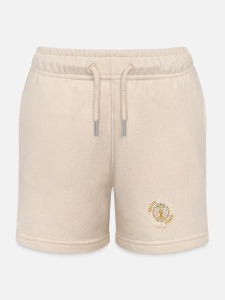 Wurzelkraft: Wachsen in Macht - Kinder Organic Joggingshorts Mini Bolter von Stanley/Stella - Natur