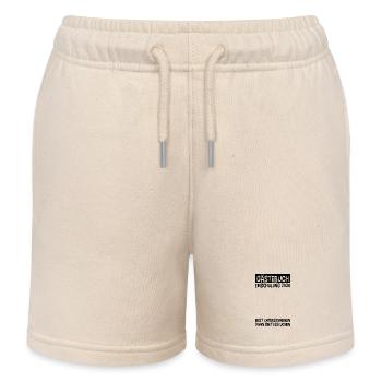 Einschulung 2026 Gästebuch Schulkind Schulstart - Kinder Organic Joggingshorts Mini Bolter von Stanley/Stella - Natur - Vorne