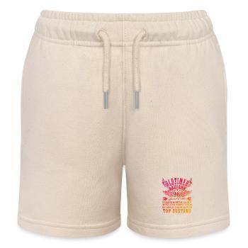 60. Geburtstag 60 Jahre Deko 1965 Geschenk Lustig - Kinder Organic Joggingshorts Mini Bolter von Stanley/Stella - Natur - Vorne