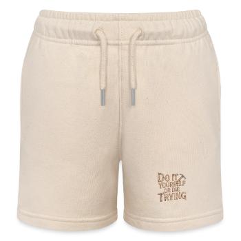 DIY Heimwerker T-Shirt - Kinder Organic Joggingshorts Mini Bolter von Stanley/Stella - Natur - Vorne