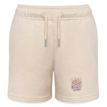 Fiesta Squad Sombrero Burst - Kinder Organic Joggingshorts Mini Bolter von Stanley/Stella - Natur - Vorne