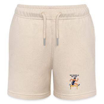 Sans Obstacle Sans Cri - Héros du Sprint - Short de jogging enfant bio Stanley/Stella - écru doux - Devant
