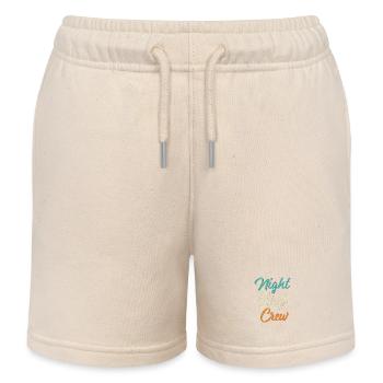 Night shift - Kids Organic Sweat Shorts by Stanley/Stella - soft Ecru - Front