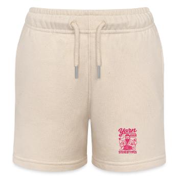 Über Klischees hinaus | Männer Stricken - Kinder Organic Joggingshorts Mini Bolter von Stanley/Stella - Natur - Vorne