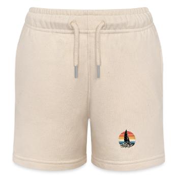 Regatta Segeln Shirt Segelboot, Yacht Sailing Crew - Kinder Organic Joggingshorts Mini Bolter von Stanley/Stella - Natur - Vorne