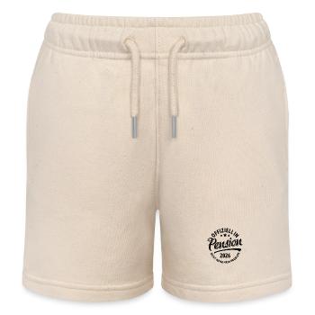 Offiziell in Pension 2026 Nicht Mehr Mein Problem - Kinder Organic Joggingshorts Mini Bolter von Stanley/Stella - Natur - Vorne