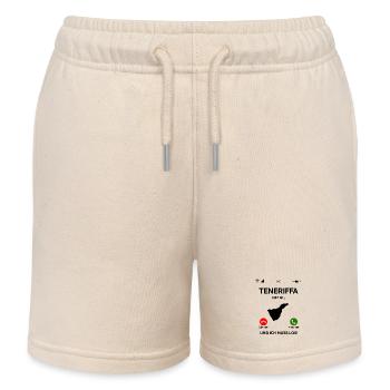 Teneriffa Ruft An Urlaub Kanaren Reise - Kinder Organic Joggingshorts Mini Bolter von Stanley/Stella - Natur - Vorne