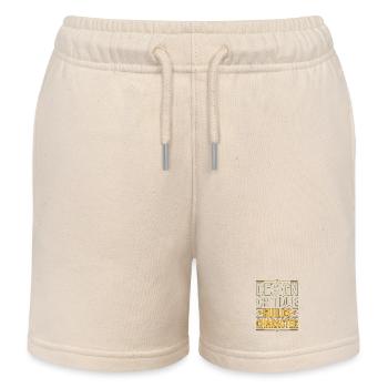 Designer Éducateur La critique du design développe l’amoureux de l’art - Short de jogging enfant bio Stanley/Stella - écru doux - Devant