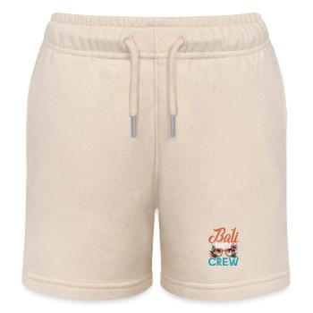 Équipage de Bali - Short de jogging enfant bio Stanley/Stella - écru doux - Devant