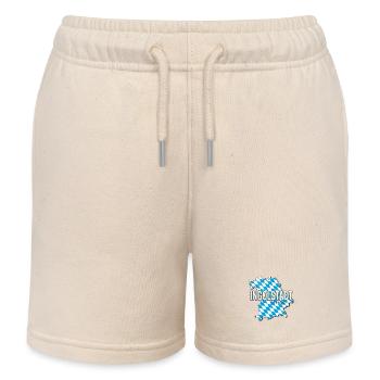 Ingolstadt City in Bavaria Germany Souvenir - Kids Organic Sweat Shorts by Stanley/Stella - soft Ecru - Front