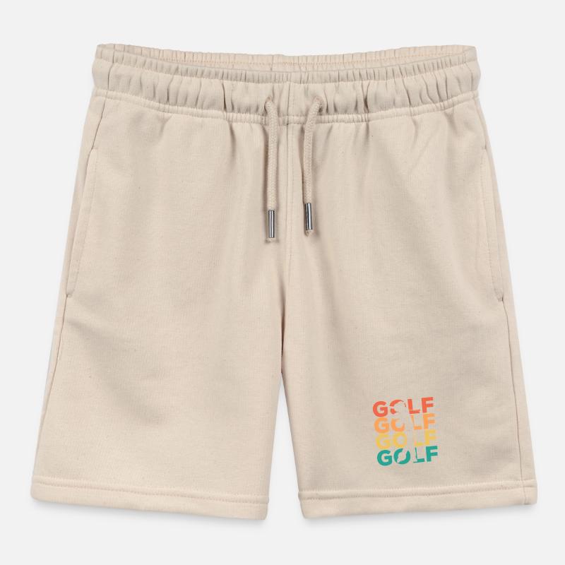 Rainbow Golf Swing Silhouette Kinder Organic Joggingshorts Mini Bolter von Stanley/Stella