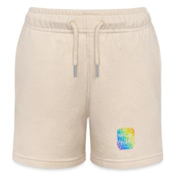 Mallorca Party Bande Bunt - Kinder Organic Joggingshorts Mini Bolter von Stanley/Stella - Natur - Vorne