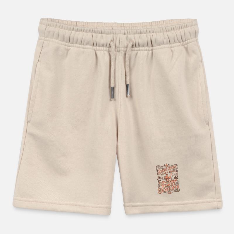 Remote Developer A Short Story I Am Web Programmer Kinder Organic Joggingshorts Mini Bolter von Stanley/Stella