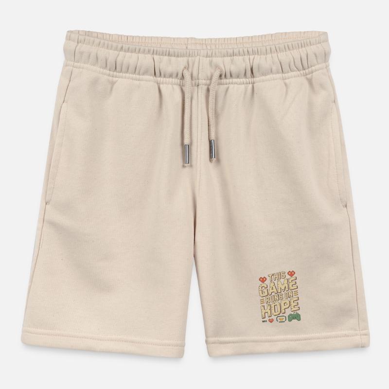 Game Developer This Game Runs On Indie Developer Kids Organic Sweat Shorts by Stanley/Stella