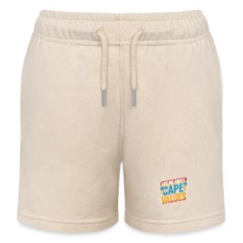 Frag mich nach CAPE | Gewitter Meteorologie - Kinder Organic Joggingshorts Mini Bolter von Stanley/Stella - Natur - Vorne