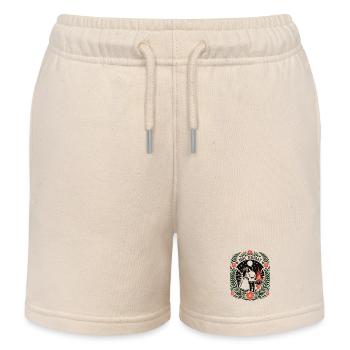 Kupala Night Couple - Kids Organic Sweat Shorts by Stanley/Stella - soft Ecru - Front