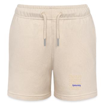 Spiekeroog Ostfriesland Deutschland Insel Souvenir - Kinder Organic Joggingshorts Mini Bolter von Stanley/Stella - Natur - Vorne