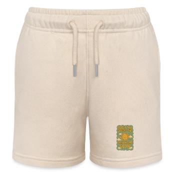 Triff mich, wo Träume Wirklichkeit werden - Kinder Organic Joggingshorts Mini Bolter von Stanley/Stella - Natur - Vorne
