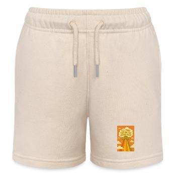 Je Te Retrouverai De L’Autre Côté – Soucoupe  - Short de jogging enfant bio Stanley/Stella - écru doux - Devant