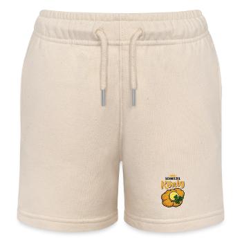 Schnitzel König der Knusperkruste - Kinder Organic Joggingshorts Mini Bolter von Stanley/Stella - Natur - Vorne