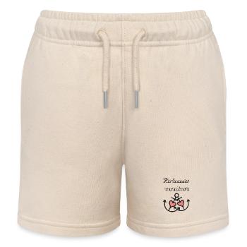 Für immer verankert ⚓❤️  - Kinder Organic Joggingshorts Mini Bolter von Stanley/Stella - Natur - Vorne