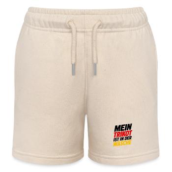Mein Trikot ist in der Wäsche - Kinder Organic Joggingshorts Mini Bolter von Stanley/Stella - Natur - Vorne