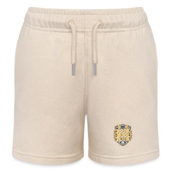 Maître électricien formé Technicien testé - Short de jogging enfant bio Stanley/Stella - écru doux - Devant