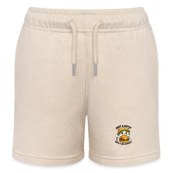 USA Mexiko Freundschaft Herkunft Identität - Kinder Organic Joggingshorts Mini Bolter von Stanley/Stella - Natur - Vorne