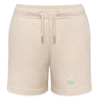 Programmierer – Coding Entwickler & Informatiker - Kinder Organic Joggingshorts Mini Bolter von Stanley/Stella - Natur - Vorne
