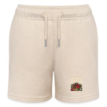 Tomatenbeet Die beste Sosse - Kinder Organic Joggingshorts Mini Bolter von Stanley/Stella - Natur - Vorne