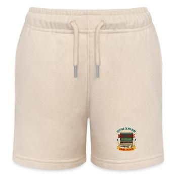 Gamer rétro je ferai toujours comme j'ai envie - Short de jogging enfant bio Stanley/Stella - écru doux - Devant