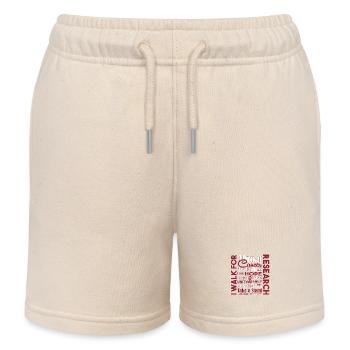 Kehlkopfkrebs - Kinder Organic Joggingshorts Mini Bolter von Stanley/Stella - Natur - Vorne