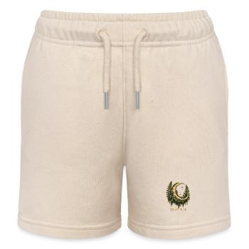 Dunkle Waldhexe, Mooshexe Wald Goth Cresce - Kinder Organic Joggingshorts Mini Bolter von Stanley/Stella - Natur - Vorne