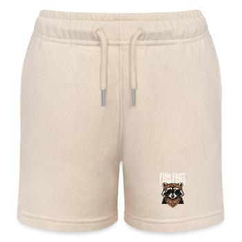 Lustiger Sarkastischer Fun Fact Ist Mir Egal - Kinder Organic Joggingshorts Mini Bolter von Stanley/Stella - Natur - Vorne
