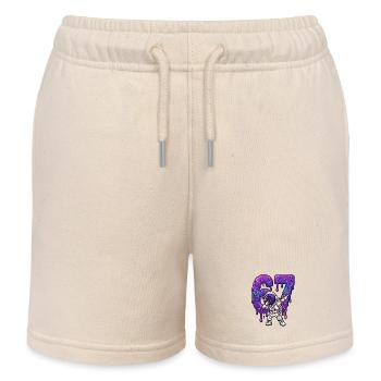 67 Dabbing Astronaut Six Seven Meme Brainrot Junge - Kinder Organic Joggingshorts Mini Bolter von Stanley/Stella - Natur - Vorne