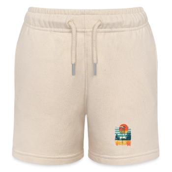 Basket And Chains Disc Golf Starter Sets - Kinder Organic Joggingshorts Mini Bolter von Stanley/Stella - Natur - Vorne