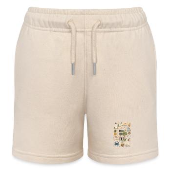 Charleston | Südstaaten, Küste & Charme - Kinder Organic Joggingshorts Mini Bolter von Stanley/Stella - Natur - Vorne