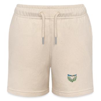 Libellen Herz Libelle - Kinder Organic Joggingshorts Mini Bolter von Stanley/Stella - Natur - Vorne