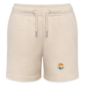 Saxophonist - I can't I have saxophone - Kids Organic Sweat Shorts by Stanley/Stella - soft Ecru - Front